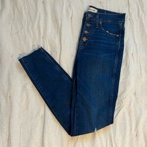 Madewell 10 Inch High Waist Skinny Jeans